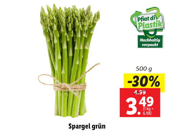  Spargel grün