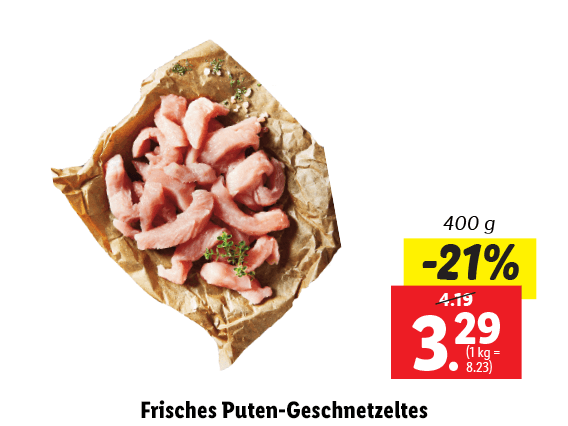  Frisches Puten-Geschnetzeltes 