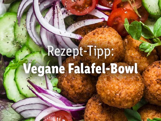 Vegane Falafel-Bowl