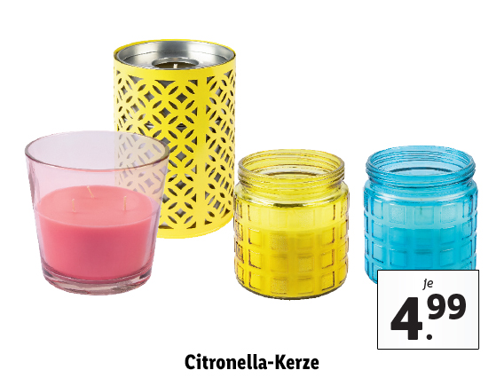 Citronella-Kerze