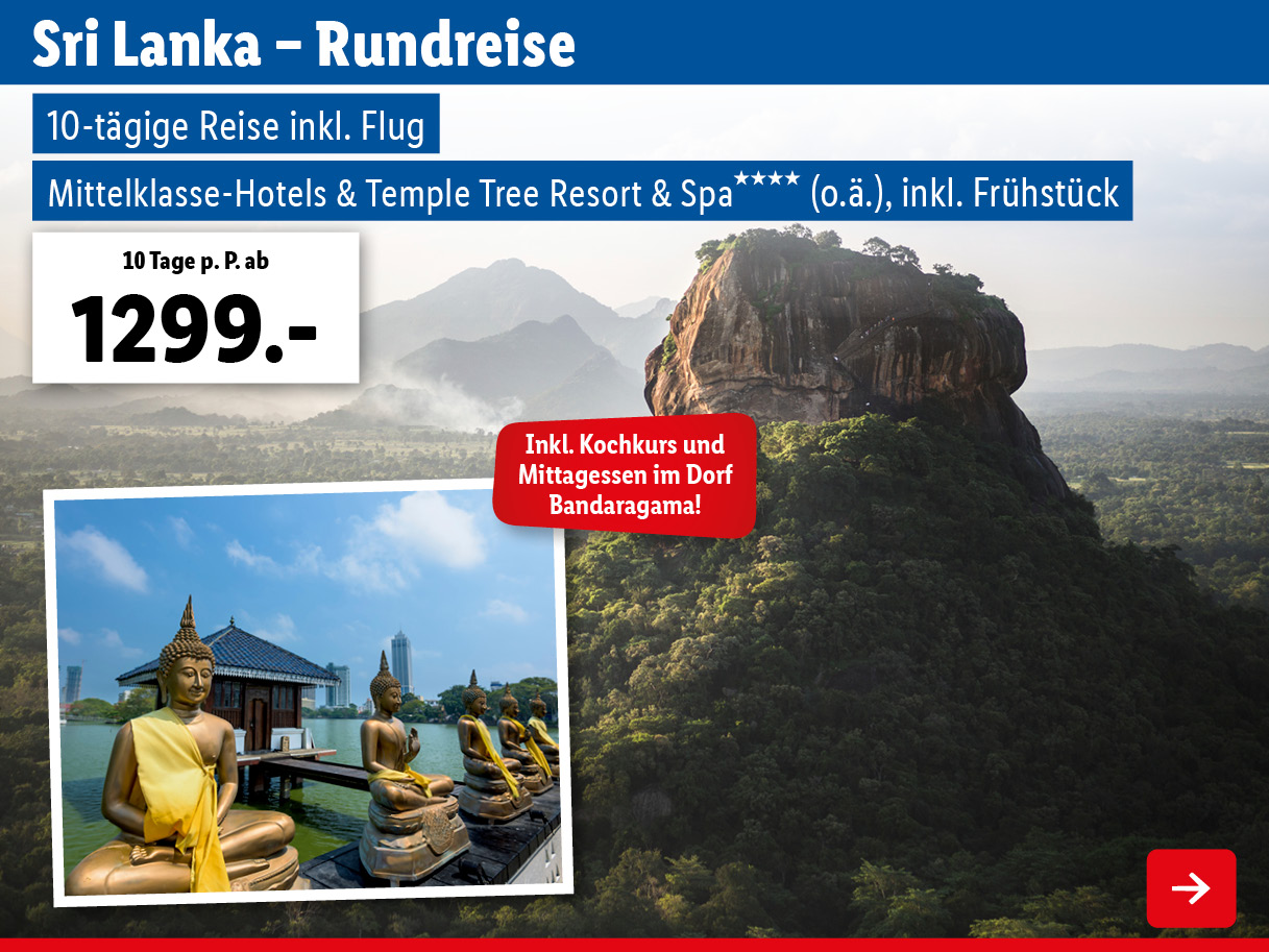 Sri Lanka - Rundreise