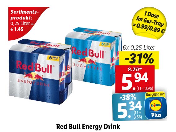  RED BULL Energy Drink 