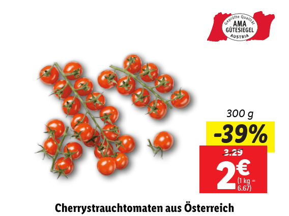  Cherrystrauchtomaten aus Österreich