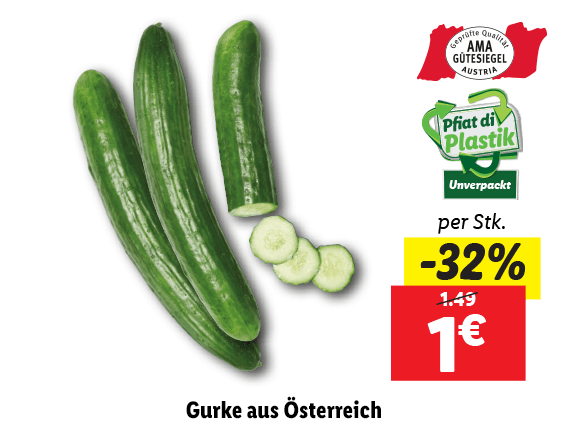  Gurke aus Österreich