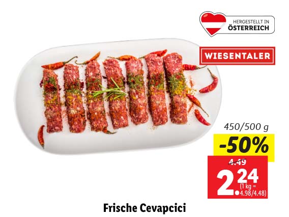 Frische Cevapcici