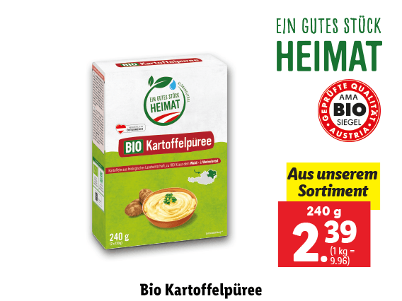 Bio Kartoffelpürree