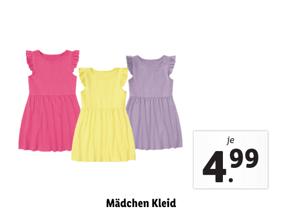 Mädchen Kleid 