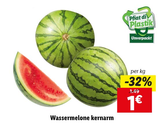 Wassermelone kernarm