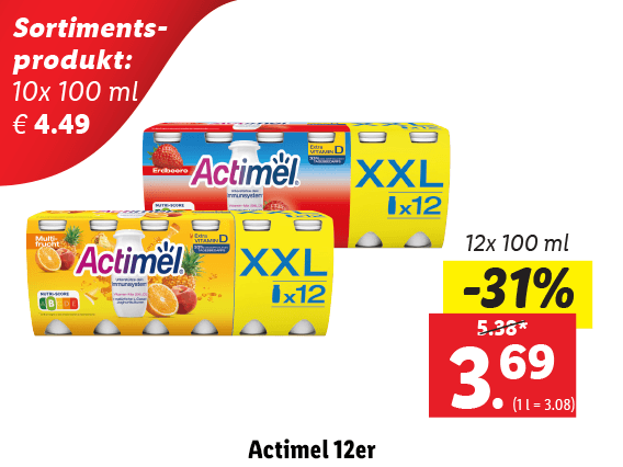 Actimel 12er