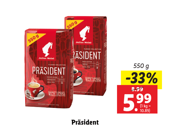 JULIUS MEINL Präsident