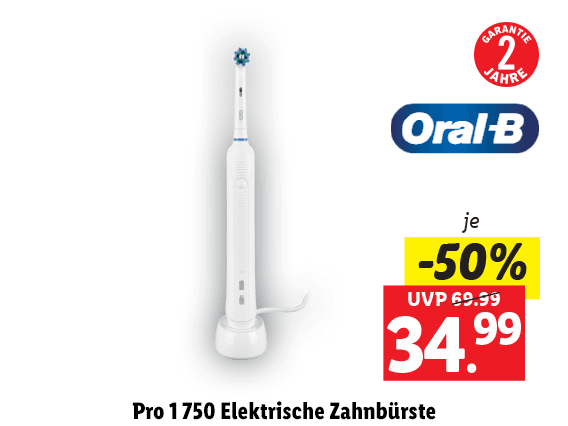 Pro 1 750 Elektrische Zahnbürste