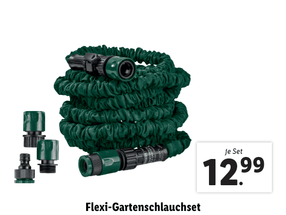 Flexi-Gartenschlauchset