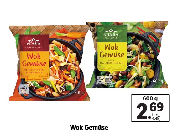  Wok Gemüse 