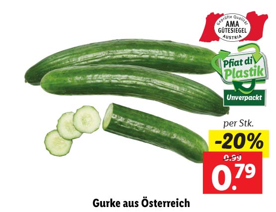 Gurke aus Österreich