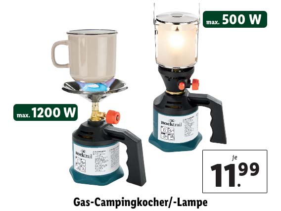 Gas-Campingkocher/​-Lampe