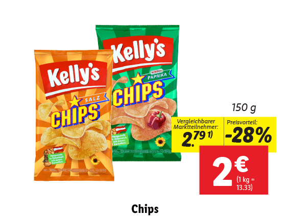 KELLY'S Chips