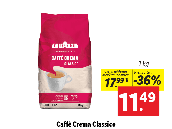 LAVAZZA Caffè Crema Classico