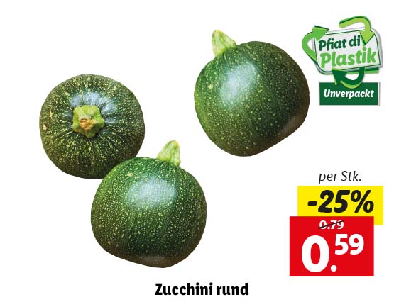  Zucchini rund