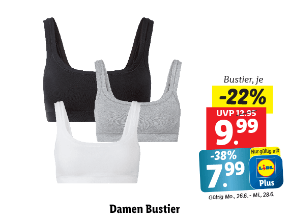Damen Bustier