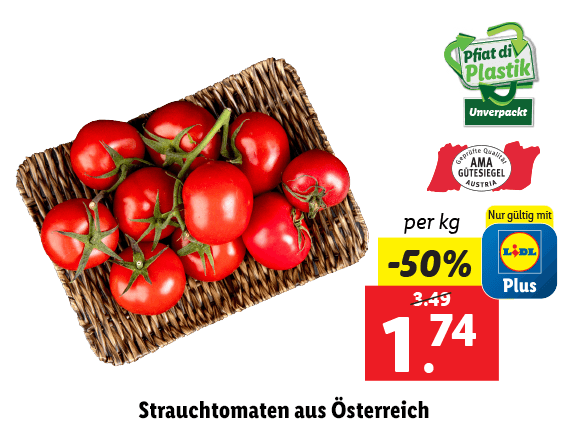 Strauchtomaten aus Österreich