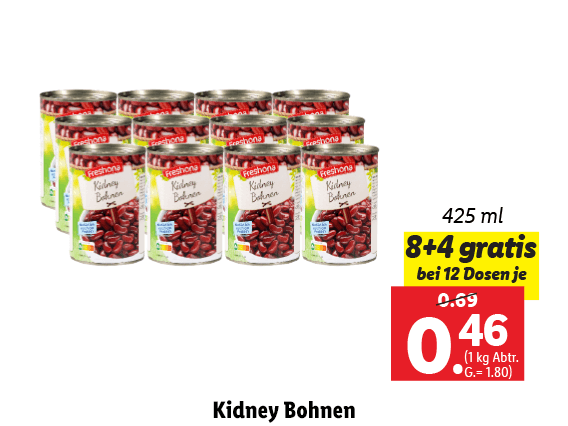 Kidney Bohnen