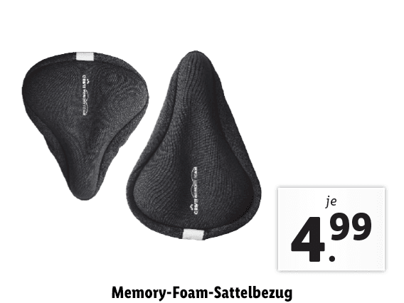 Memory-Foam-Sattelbezug