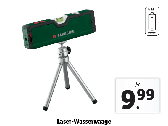 Laser-Wasserwaage 