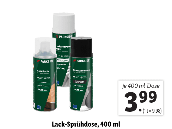  Lack-Sprühdose, 400 ml 