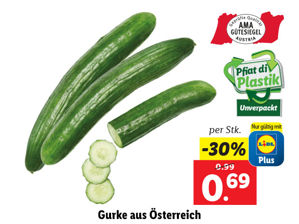 Gurke aus Österreich