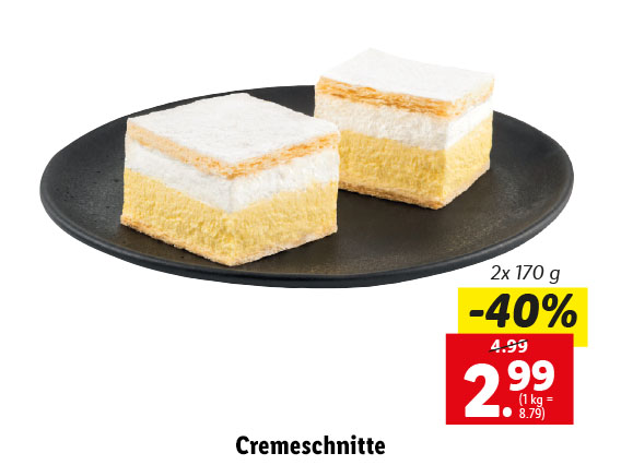 Cremeschnitte