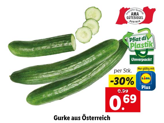  Gurke aus Österreich