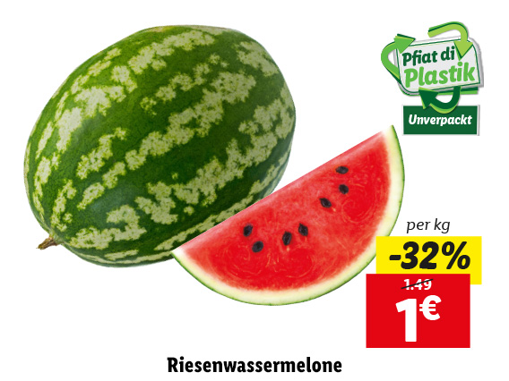  Riesenwassermelone