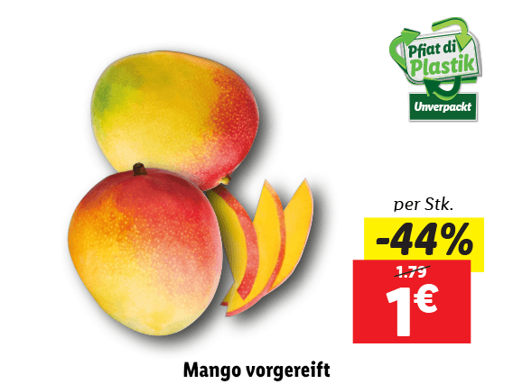 Mango vorgereift