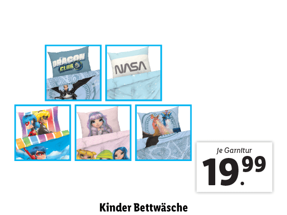 Kinder Bettwäsche