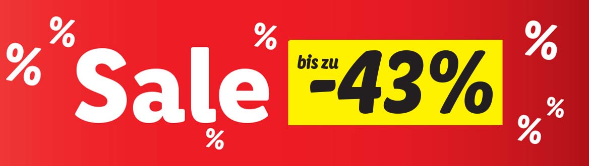  Sale, gültig ab Donnerstag, 3. August 