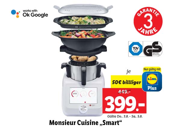  Monsieur Cuisine „Smart“ 