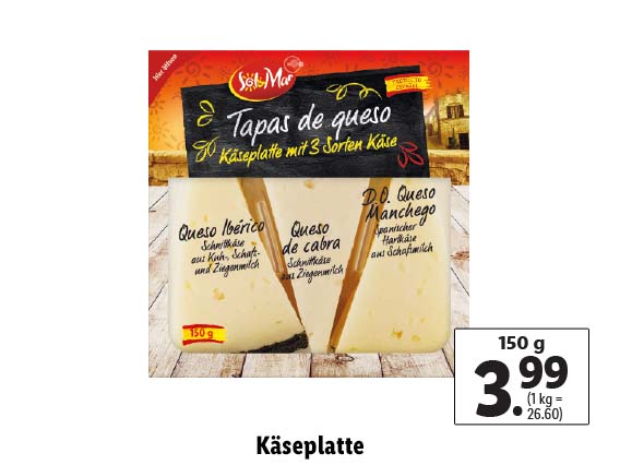  Käseplatte 