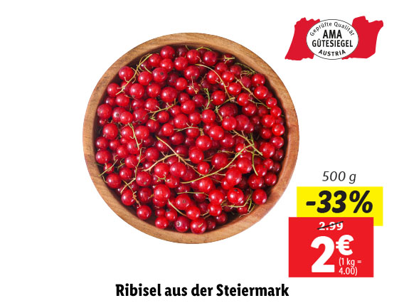  Ribisel aus der Steiermark