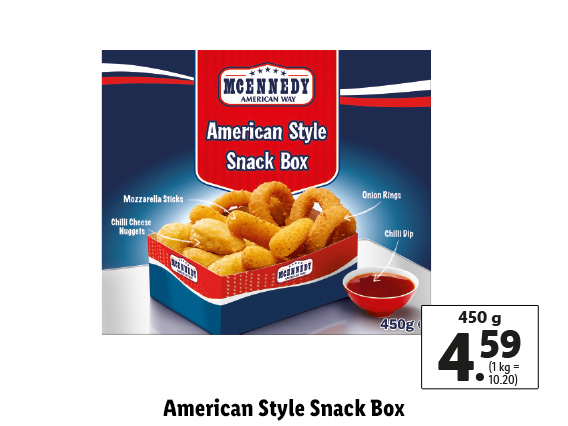  American Style Snack Box 