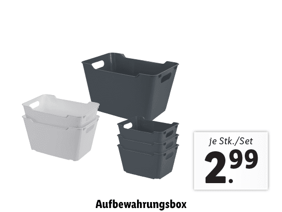 Aufbewahrungsbox