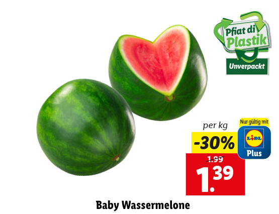  Baby Wassermelone