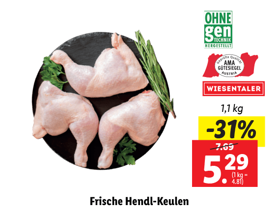  Frische Hendl-Keulen 