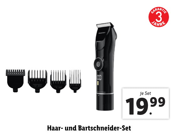  Haar- und Bartschneider-Set 