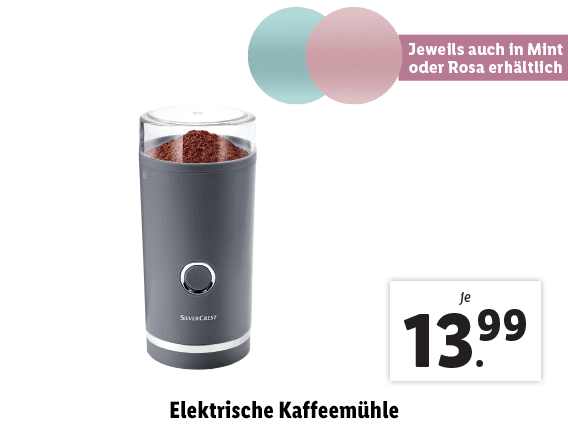  Elektrische Kaffeemühle 