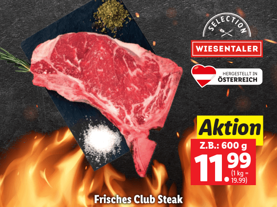  Frisches Club Steak 