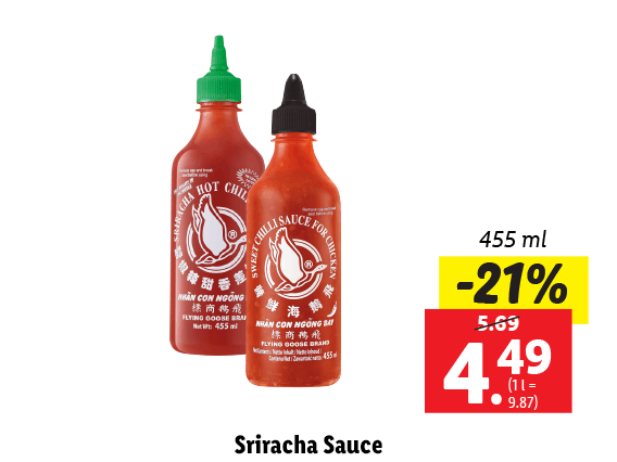  Sriracha Sauce 