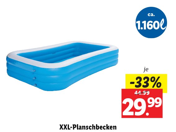 XXL-Planschbecken