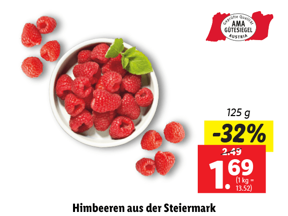 Himbeeren aus der Steiermark