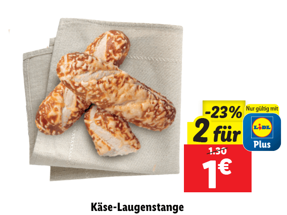 Käse-Laugenstange