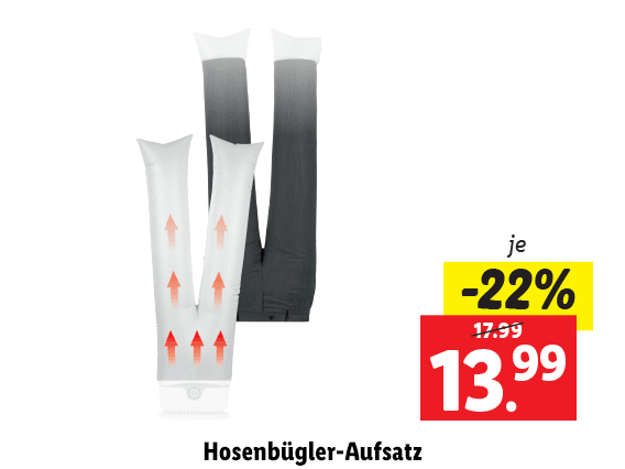 Hosenbügler-Aufsatz